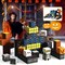 Halloween Magnetic Blocks Building Set – 54 PCS Spooky Skeleton & Ghost Magnetic Tiles – STEM Construction Toy for Kids – Halloween Town Creative Building Kit for Boys, Girls & Adults
